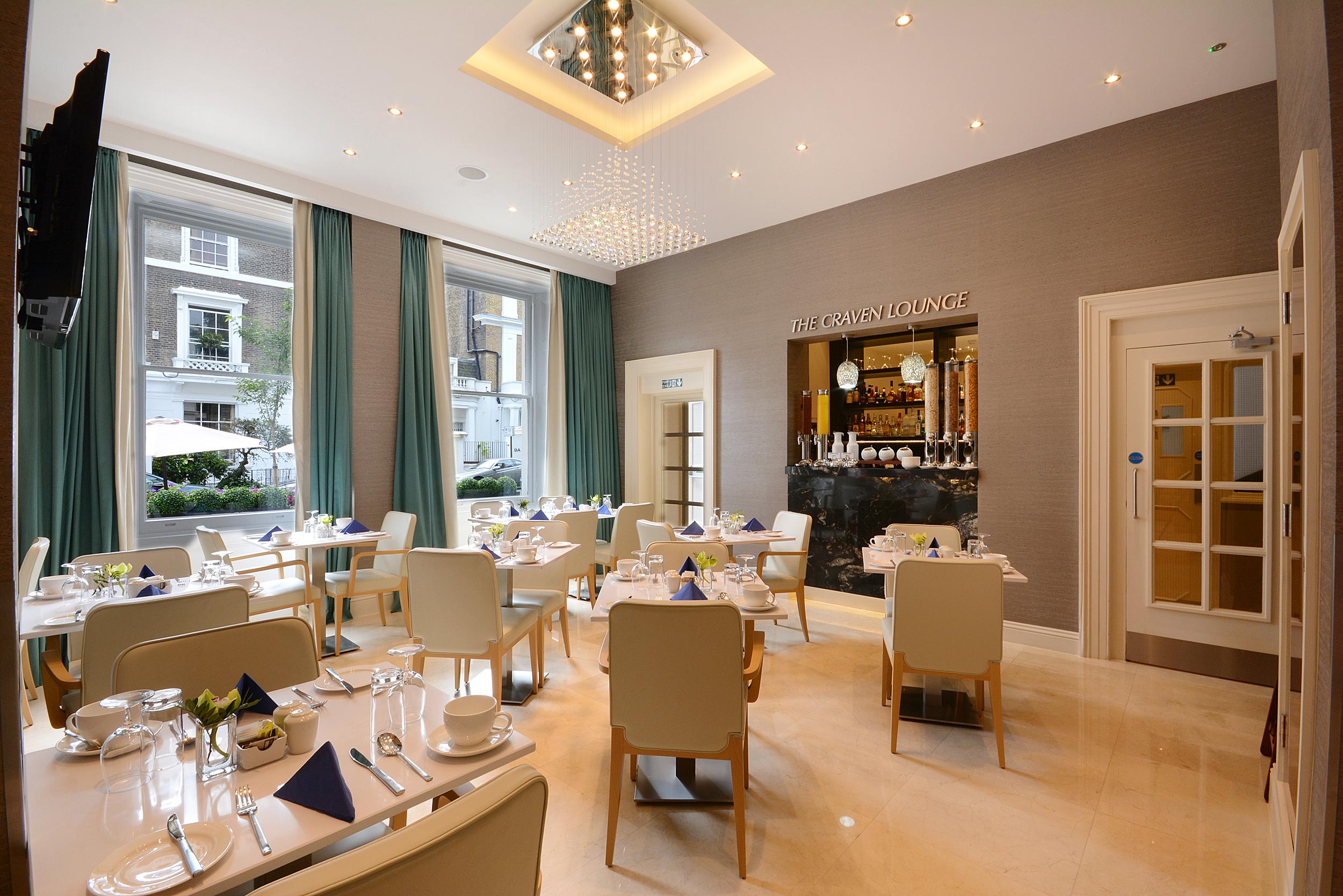 Park Grand London Lancaster Gate Hotel Eksteriør billede The dining room at the Royal Society